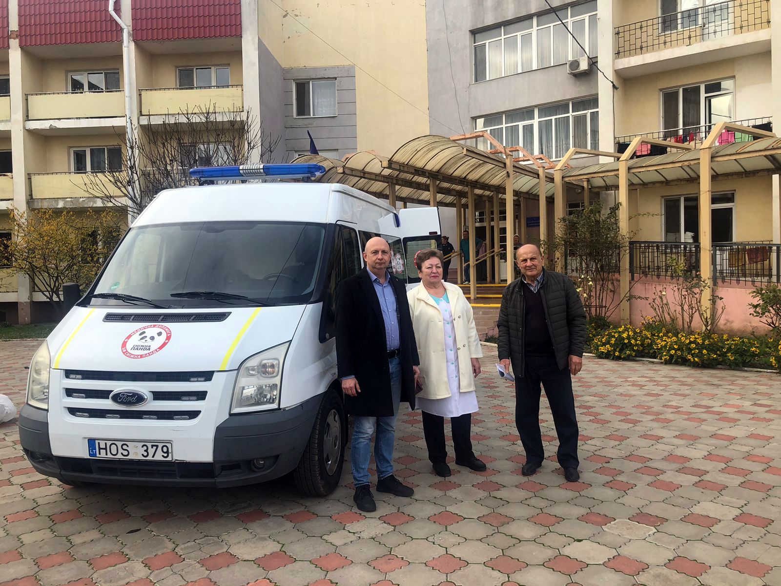 Одеський геріатричний будинок-інтернат отримав транспортний засіб для перевезення людей з інвалідністю