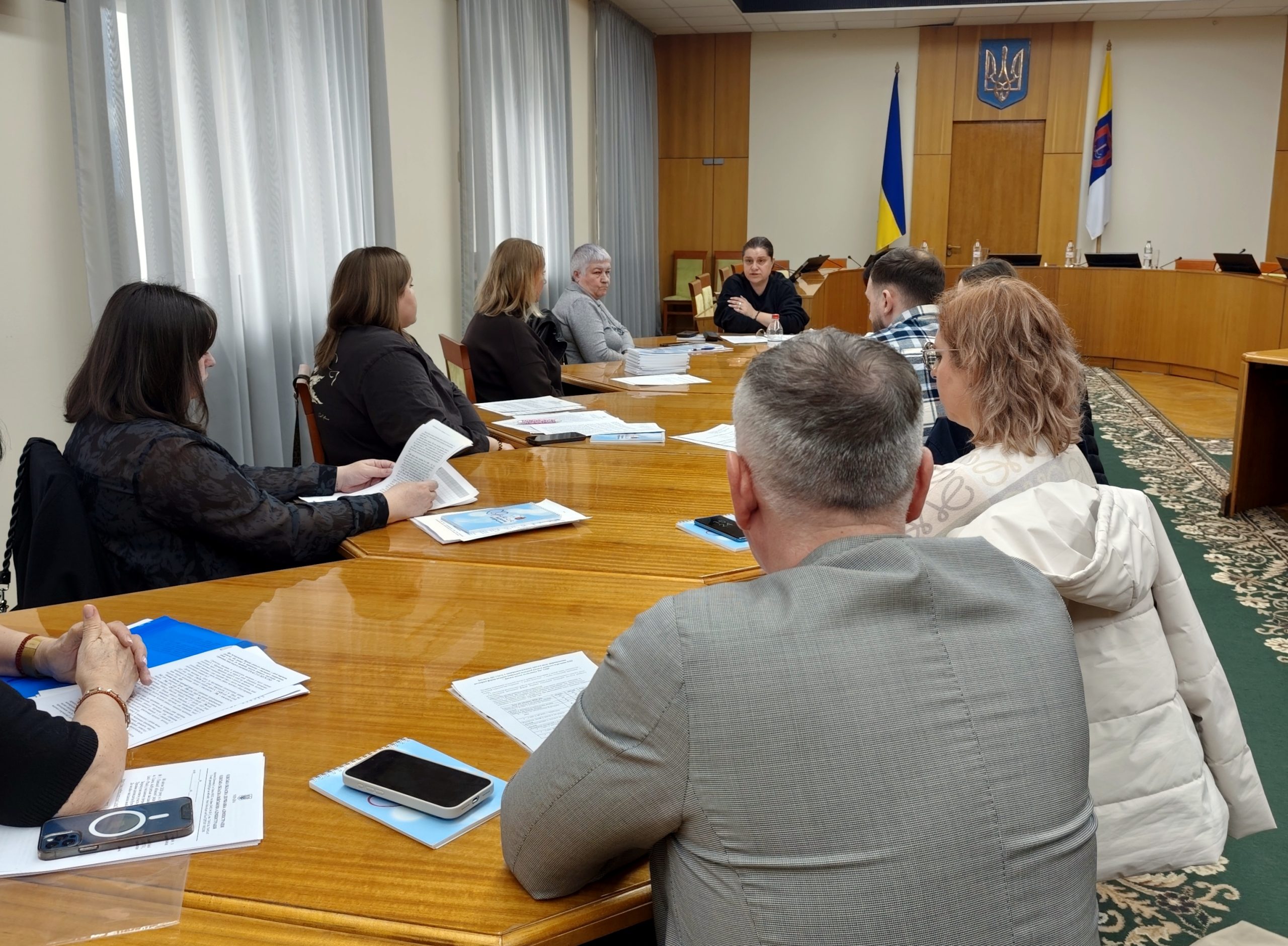 Проведено засідання обласної ради з питань раннього втручання