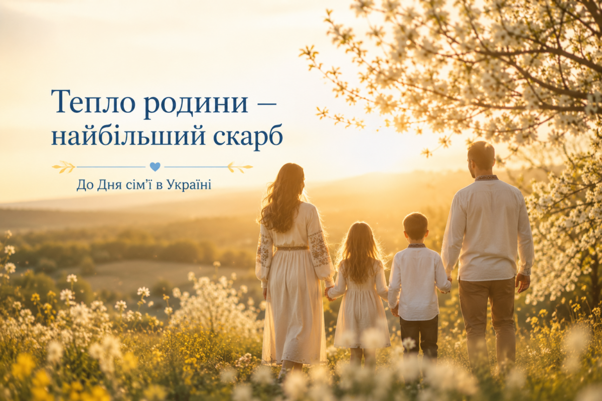 Сім’я – простір любові і турботи